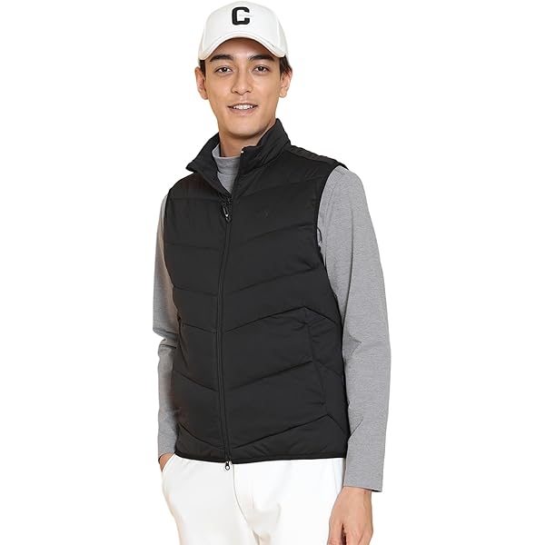 Amazon | [キャロウェイ] メンズ フルジップ ベスト (8WAY